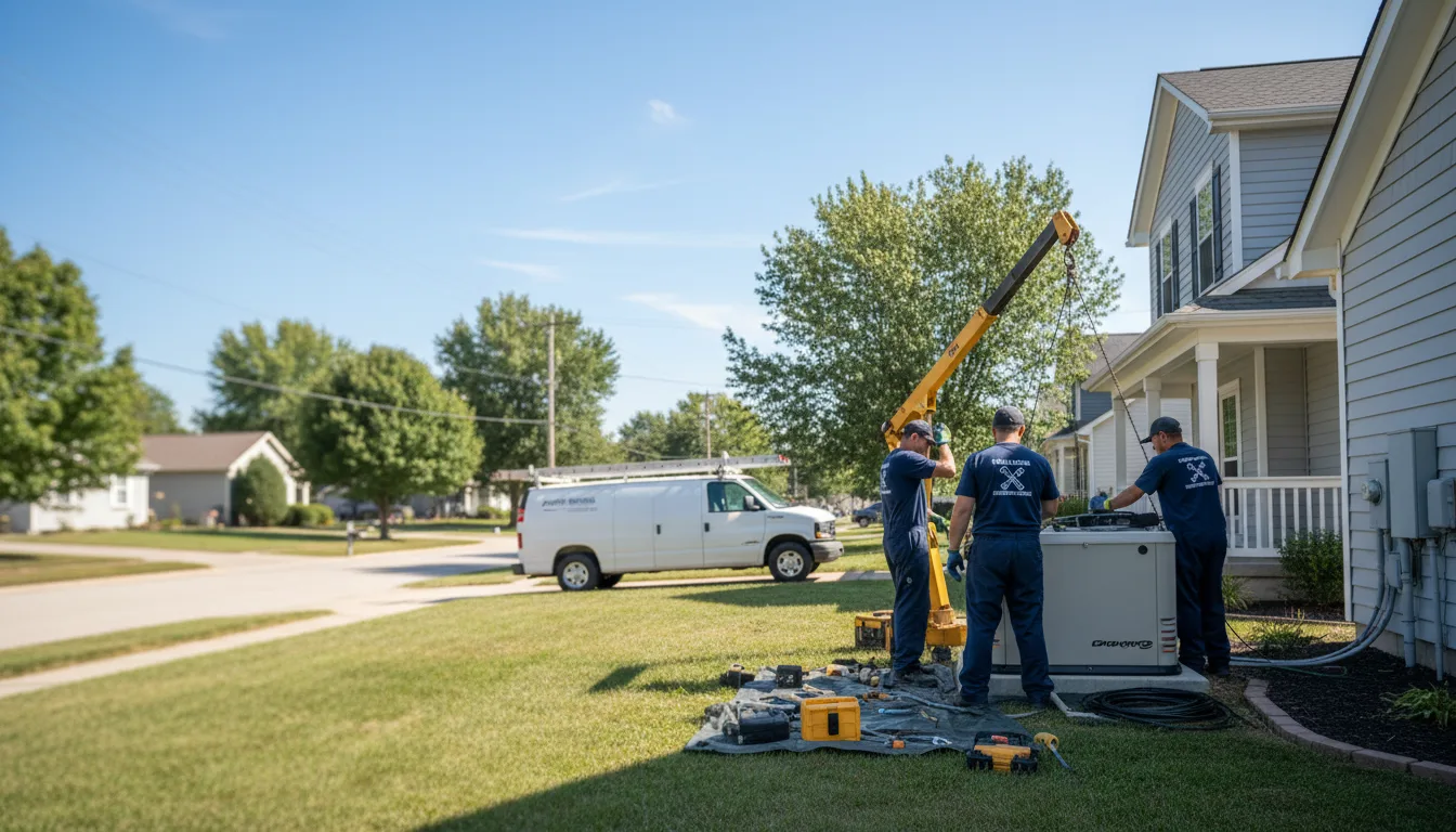 Generator Installation in East Lansing, MI near me